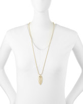 Thumbnail for your product : Kendra Scott Golden Sienna Pendant Necklace