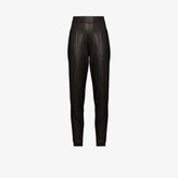 Thumbnail for your product : Spanx Ike faux leather track pants