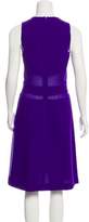 Thumbnail for your product : Alessandro Dell'Acqua Wool Semi-Sheer Dress