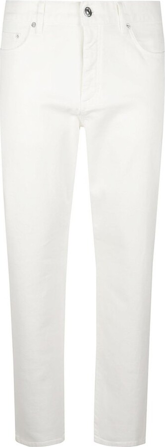 Ermenegildo Zegna Logo Patch Straight Leg Jeans