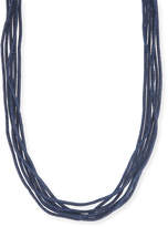 Thumbnail for your product : Lafayette 148 New York Tea Long Mesh Necklace 18