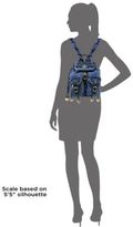 Thumbnail for your product : Prada Embroidered Denim Backpack