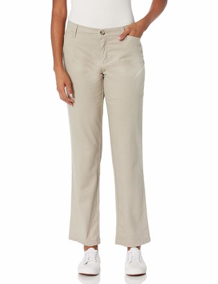 Riders by Lee Indigo Women's Tall Size Stretch Twill Flat Front Pant -  ShopStyle