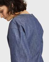 Thumbnail for your product : Lemaire Plastron Top in Blue
