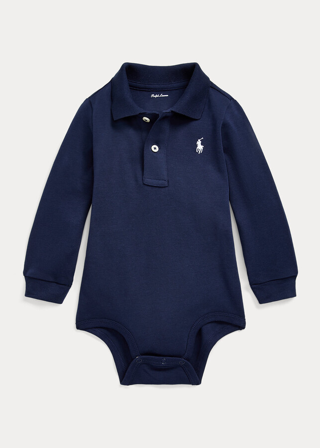 baby boy polo shirt bodysuit