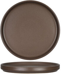 Tuxton Zion 6-1/2-Inch Plate Straight Side