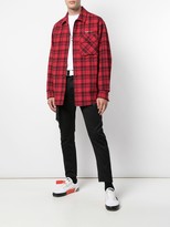 Thumbnail for your product : Off-White Arrow Checked Flannel Shirt