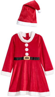 H&M Santa Dress and Hat - Red