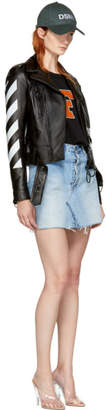 RE/DONE Blue Levis Edition Denim High-Rise Miniskirt