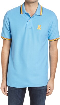 psycho bunny blue polo