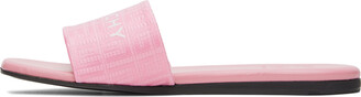 Givenchy Pink 4G Sandals