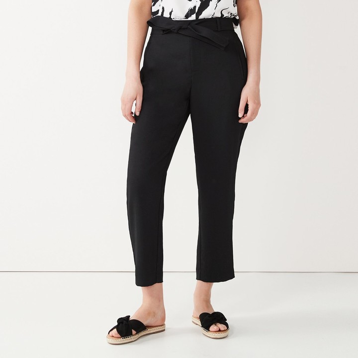 womens tapered ankle pants