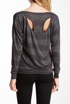 Thumbnail for your product : Single Dress Single Cutout Back Shimmer Shirt
