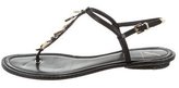 Thumbnail for your product : Brian Atwood Leather Embellished Sandals
