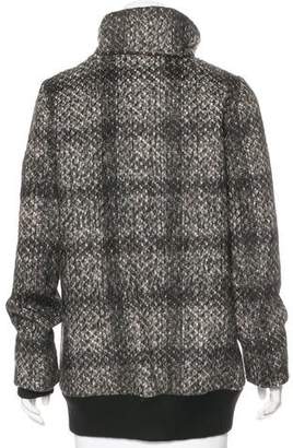 Vivienne Tam Wool-Blend Short Coat