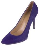 Thumbnail for your product : Balenciaga Ponyhair Pointed-Toe Pumps