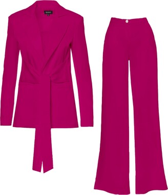 Purple Pant Suit