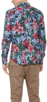 Thumbnail for your product : Naked & Famous Denim Big Tropical Print Shirt