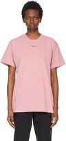 Thumbnail for your product : Ambush SSENSE Exclusive Pink XL Logo T-Shirt