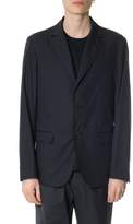 Thumbnail for your product : Ferragamo Single Breasted Navy Cotton Jacket