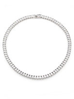 Thumbnail for your product : Adriana Orsini Emerald Cut Tennis Necklace