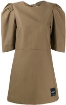 Thumbnail for your product : MSGM Checked Puff Sleeve Dress