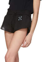 Thumbnail for your product : Off-White SSENSE Exclusive Black WORKOUT Sport Transparent Shorts