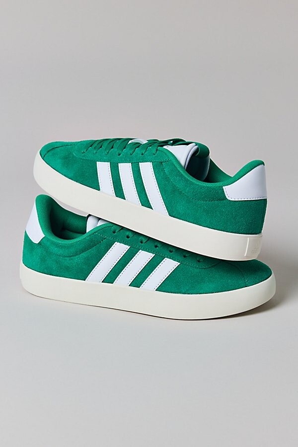 adidas Women's VL Court 3.0 Sneaker in Clear Pink/Legend Ink/Gum