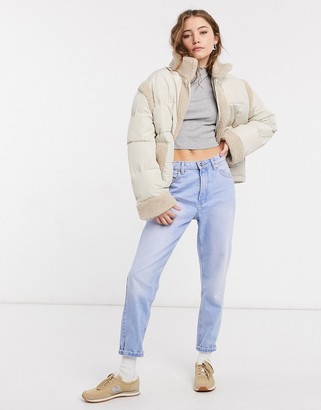 puffer jacket with fur hood designer