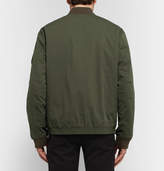 Thumbnail for your product : Theory Kerby Cotton-Blend Canvas Bomber Jacket