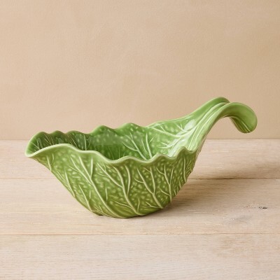 Stoneware Gravy Boat Green - John Derian for Target