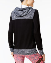 Thumbnail for your product : Material Girl Juniors' Printed-Trim Hoodie, Only at Macy's