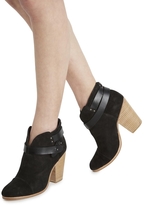Thumbnail for your product : Rag and Bone 3856 rag & bone Harrow black suede ankle boots