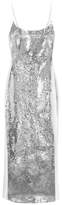 Thumbnail for your product : David Koma Sequined cady dress
