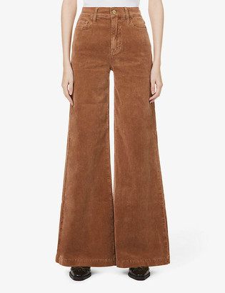 frame wide leg pants