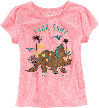 Epic Threads Dinosaur Graphic-Print T-Shirt, Little Girls, Created for Macy's