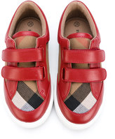 Thumbnail for your product : Burberry Kids House Check sneakers