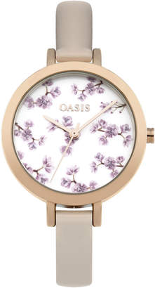 Oasis Floral Printed Watch