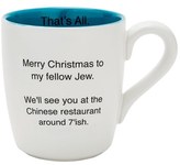 Thumbnail for your product : Santa Barbara Design 'Merry Christmas to my Fellow Jew' Mug