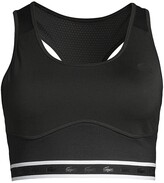 Thumbnail for your product : Lacoste Mixed-Material Racerback Sports Bra