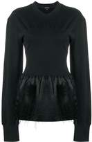 Thumbnail for your product : Ann Demeulemeester flared long-sleeve top