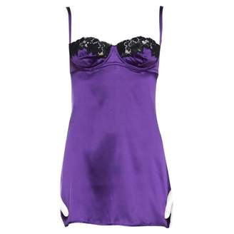 Dolce & Gabbana \N Purple Silk Dresses