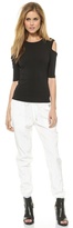 Thumbnail for your product : Rag and Bone 3856 Rag & Bone Short Sleeve Michelle Top