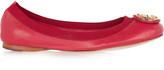 Thumbnail for your product : Tory Burch Caroline leather ballet flats