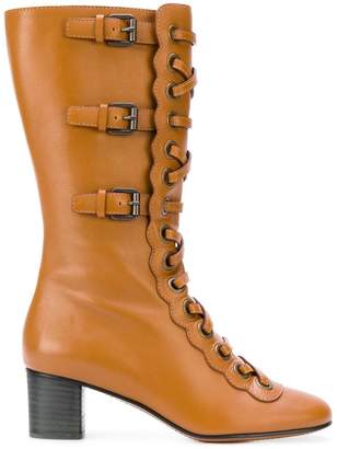 Chloé Orson calf length boots