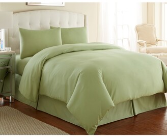 SouthShore Fine Linens Ultra-Soft Solid Color 3-Piece Duvet Cover Set Bedding