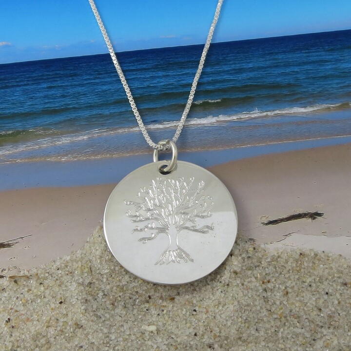 Etsy Tree Of Life Necklace Sterling Silver