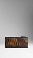 Thumbnail for your product : Burberry Beijing Motif Travel Wallet