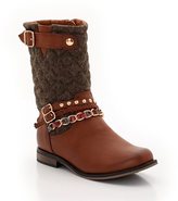 Thumbnail for your product : La Redoute R kids Quilted Biker-Style Boots