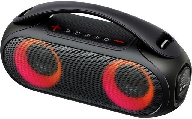 Supersonic IQ Sound IQ-3530RGB Portable Bluetooth Speaker with RGB Panel, IPX6 Water Resistant, TWS